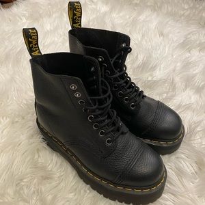 Original Dr. Martens Boots worn only once. Perfect condition!
